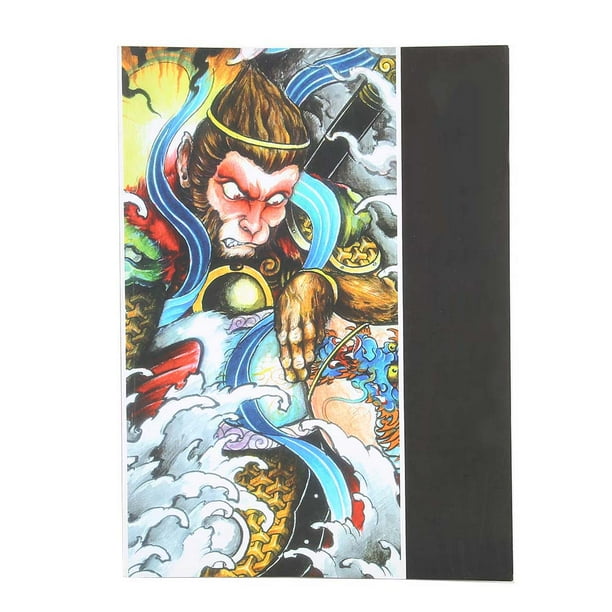 Libro de tatuajes, 70 páginas, práctica de tatuajes, libro de tatuajes corporales, libro de práctica de tatuajes, durabilidad probada en el tiempo
