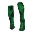thumbnail image 4 of Compression Socks for Women and Men - Green Leave Fern Compression Socks Circulation for Workout, 4 of 8