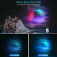 thumbnail image 4 of Proyector de estrellas blanco, luz de galaxia con control remoto, nebulosa para habitación infantil, velocidad y brillo ajustables, proyector de estrellas, luz proyector de estrellas LED, 4 of 5