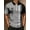 Gray, variant on Men's Polo Shirts Short Sleeve Striped Golf Polo Shirts Lightweight Casual Collared T Shirt Gray L