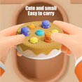 thumbnail image 4 of Cake Shaped Whack A Mouse Game Toy, Plastic Early Educational Hammering Toy, Hand-Eye Coordination Training Parent-Interactive Toy for Toddlers Boys Girls 1 to 3 Years Old, 4 of 6