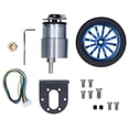 thumbnail image 2 of Encoder Motor Kit, 6mm Shaft Smart Car Motors High Torsion Controller with Mounting Bracket for Robot Model for DIY Engine Toy, 2 of 7