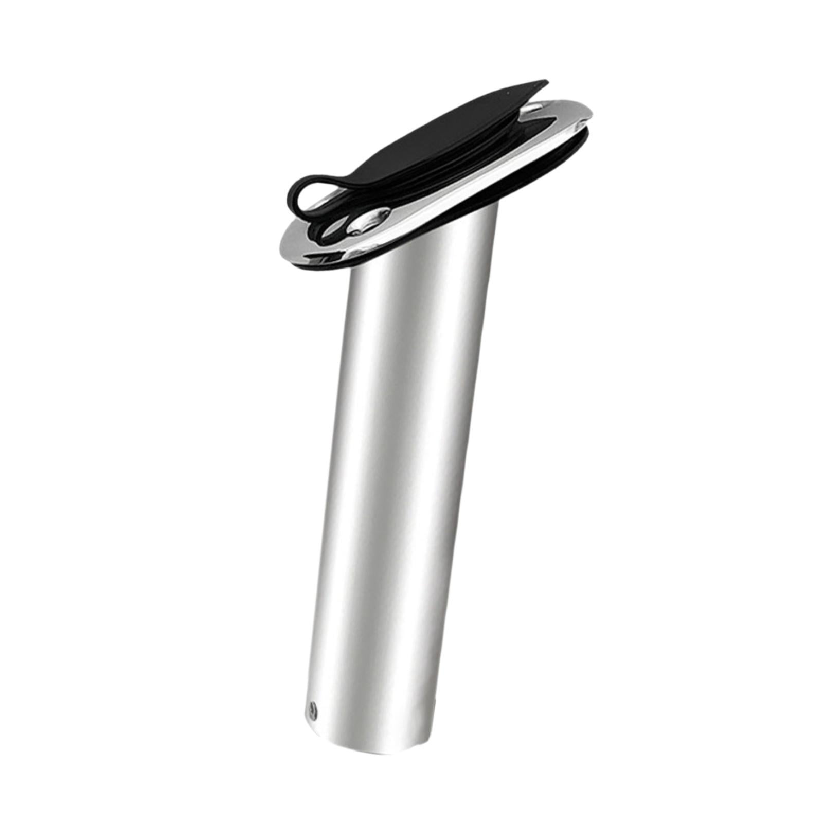 Miulika Generic Flush Mount Rod Holder Accessories, Easy to Use Heavy Duty Parts, Heavy Duty Stainless Steel for Boat, Yacht, Kayak 30 Degrees