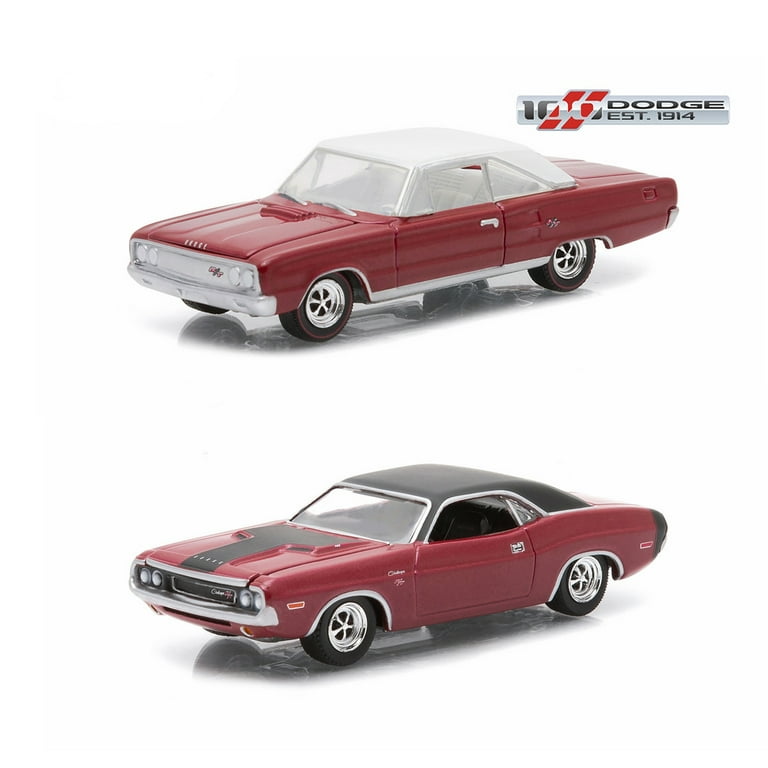Set of 2: Greenlight 1967 Dodge Coronet and 1970 Dodge