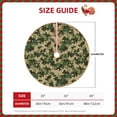thumbnail image 2 of Sikiie Camouflag Nativity Christmas Tree Skirt, Jesus Christian Winter Holiday Tree Mat Decoration(30-48IN)48", 2 of 6