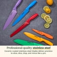 thumbnail image 3 of Cuisinart Advantage 12-Piece Color-Coded Professional Stainless Steel Knives, 3 of 7
