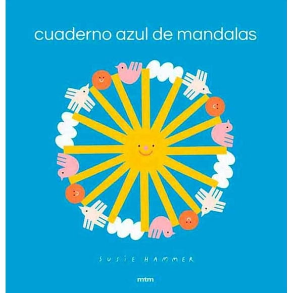 CUADERNO AZUL DE MANDALAS MTM Pasta Blanda