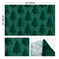 thumbnail image 3 of Sm:)e Green Christmas Tree Soft Plush Faux Fur Placemats 12x18 Inch, Kitchen, Dining Table Decor, Winter Christmas Party Decor, 3 of 6