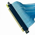 thumbnail image 3 of PCIE 4.0 X16 GPU Graphics Card Extension Cable PCI-E 4.0 32GB/S 12PIN Silver-Plated Cable for 3090 Graphics Card, 3 of 5