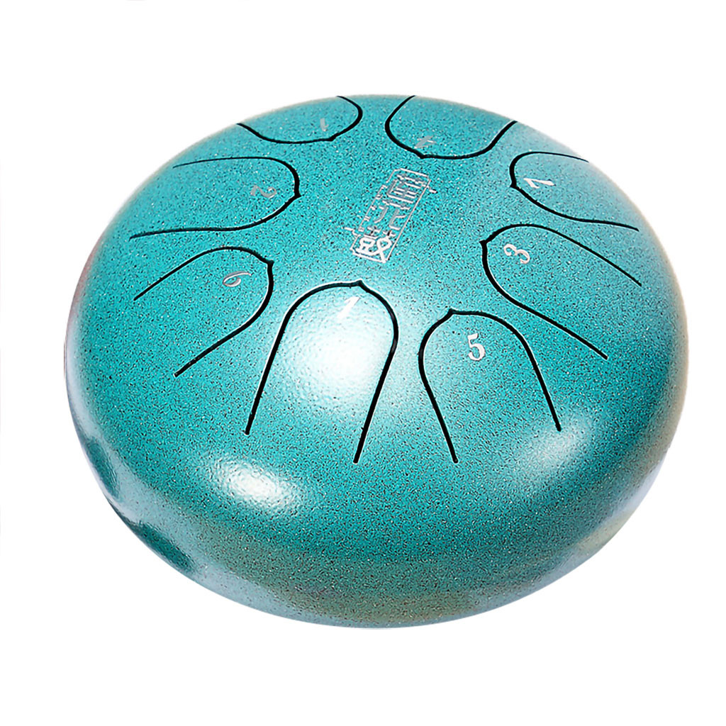 NKOOGH Instruments for Kids Hollow Drum Drum Handmade Color Steel Percussion Kit Steel Drum