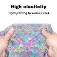 thumbnail image 7 of HELLHERO Coloured Scales Seat and Backrest Covers Rollator Seat Back Cover Breathable Non-Slip Fit Comfortable for Elderly Adults, 7 of 7