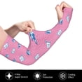 thumbnail image 3 of Balery French Bulldog Cooling Arm Sleeves for Men & Women – Breathable, Moisture-Wicking Arm Sleeves for Women, Men & Kids, 3 of 8