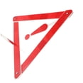 thumbnail image 1 of Raindrops Panneau Triangle d'Urgence Réfléchissant Rouge Robuste pour Sécurité Routière en Plein Air, 1 of 7