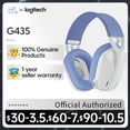 thumbnail image 2 of Logitech-auriculares inalámbricos G435 LIGHTSPEED para videojuegos, cascos con sonido envolvente 7,1, Bluetooth, compatibles con PC y portátil qym unisex, 2 of 2