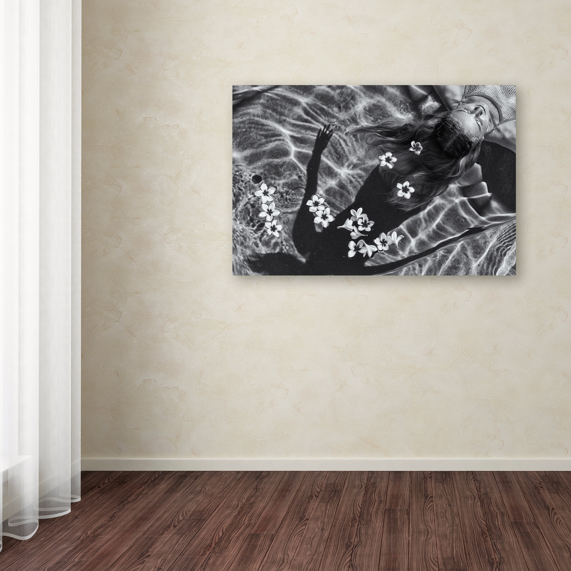 Gloria Salgado Gispert 'Frangipani Tree' Canvas Art