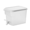 thumbnail image 1 of 3.5L Easy Clean Juice Jug for Fridge Plastic, Lemonade Pitcher Tea Pitcher with Lid, Countertop Water Dispenser, Kitchen Storage for Hot/Cold Lemonade Juice Beverage Jar Ice Tea Kettle, 1 of 9