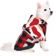 thumbnail image 2 of Balery Buffalo Plaid Love And Gnome Sudadera con Capucha para Perros Pequeños – Ropa para Mascotas, Disfraz para Perros y Gatos, Ideal para Fiestas y Cosplay-X-Small, 2 of 7