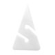 thumbnail image 3 of de 10 triángulos en forma de PVC de seguridad Scuba Wreck Cave Rope Marker Blanco Cola Dive Line Marker, 3 of 8