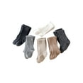thumbnail image 2 of Yuemengxuan Kids Pantyhose, Soft Solid Color Ribbed High Waist Leggings Pants Trousers, 2 of 6