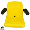 thumbnail image 2 of Trac Seats John Deere Compact Tractor Flip Up Style Seat with Armrests LVA19040, Yellow, 2 of 5