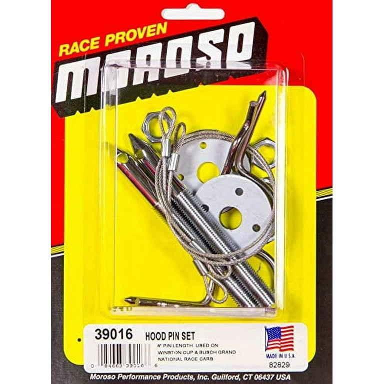 Moroso Hood Pin Set Oval Track 3 Moroso Hood Pin Set Oval Track 3