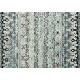 thumbnail image 1 of Ahgly Company Machine Washable Indoor Rectangle Contemporary Ash Gray Area Rugs, 5' x 8', 1 of 7