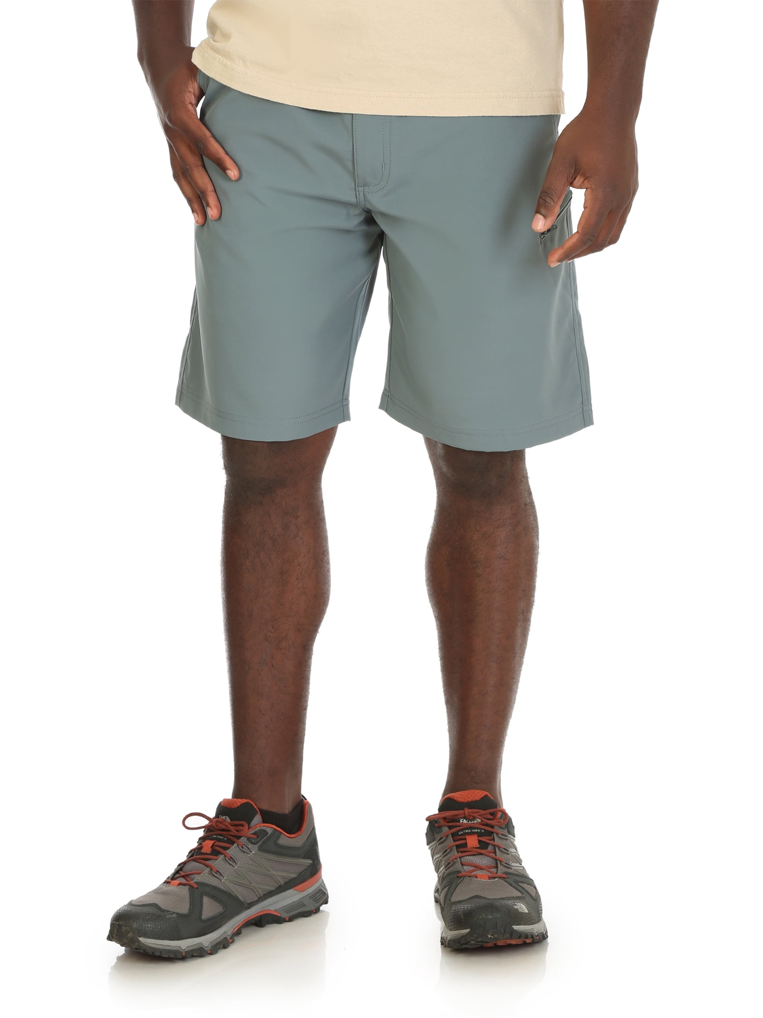 men's outdoor performance side elastic utility short