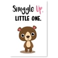 thumbnail image 1 of Awkward Styles Snuggle Up Little One Kids Nursery Room Wall Art Bear Poster Artwork Unframed Poster for Home Cute Quotes Bear Poster Unframed Poster Nursery Room Quotes Baby Room Animal Decor, 1 of 3