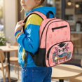 thumbnail image 2 of KUIFORTI Reading Axolotl Toddler Backpack Girls Kids School Bag with Multiple Organizer Pockets Adjustable Straps for Preschool Kindergarten Back to School Gifts, 2 of 7