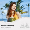 thumbnail image 4 of Shisuyan Invisible Transparent Ultra-fine Shoulder Strap Plastic Bra Disposable Underwear Bra (42), 4 of 9