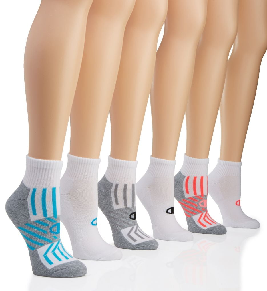 Champion Champion Women's Performance Ankle Socks, 6 Pack