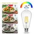 thumbnail image 4 of Lampara Foco Vintage Led Ahorrador St64 E27 6w 10pcs, 4 of 7