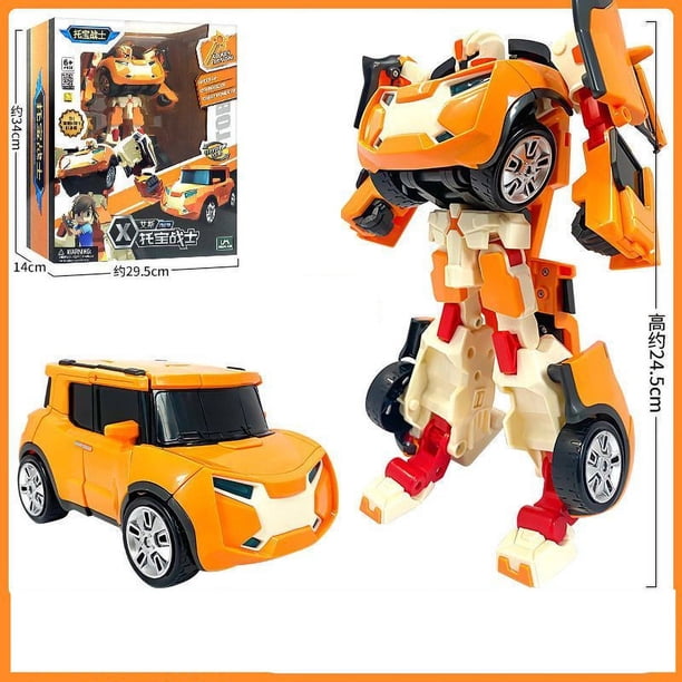 Tobots Brothers Corea Anime transformación Robot juguetes dibujos animados deformación coche avión figuras de acción vehículo niños regalos