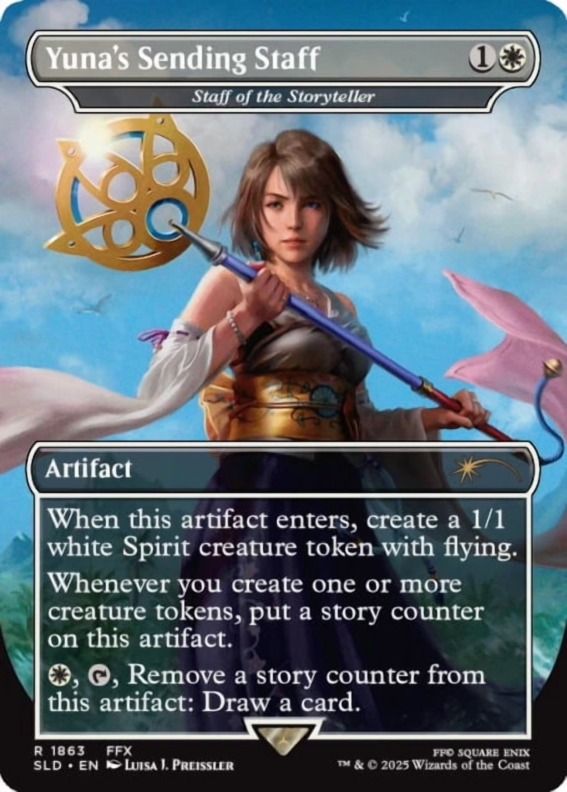Magic The Gathering Secret Lair x FINAL FANTASY: Weapons - Rainbow Foil Edition - Secret Lair Drop Series