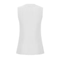 thumbnail image 3 of ALLLIST Summer Tops for Women 2024 White Crew Neck Solid Sleeveless Tank Tops Camisole Tops for Women XXL, 3 of 5