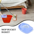 thumbnail image 7 of FRCOLOR 2pcs Mop Bucket Drainage Basket Plastic Cleaning Mop Bucket Basket With Draining Holes Portable Mop Bucket Basket Replacement, 7 of 7