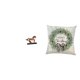 thumbnail image 1 of Figura de caballo en miniatura, escultura de caballo coleccionable, adorno de resina, estatua de animal, funda de almohada de material suave de poliés, 1 of 8