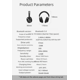 thumbnail image 3 of Auriculares Bluetooth Auriculares con reducción activa de ruido Auriculares inalámbricos Auriculares con subwoofer enchufables inteligentes, 3 of 3