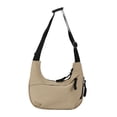 thumbnail image 4 of Bolso bandolera informal para lo esencial, versátil y sencillo, para viajar y hacer ejercicio. Caqui, 4 of 8