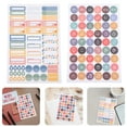 thumbnail image 2 of 16 Sheets Adhesive Planner Stickers Fitness Workout Journaling Stickers Diy Journal Stickers, 2 of 2