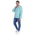 thumbnail image 2 of Atasi Solid Mens Hooded Kurta Full Sleeve Cotton Tshirt Regular Fit Ethnic Wear, 2 of 7