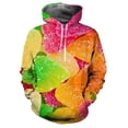 thumbnail image 5 of Sudadera con capucha con estampado 3D de caramelos coloridos para hombre y mujer, divertida personalidad, para niños, moda, manga larga, sudadera de calle, 5 of 5
