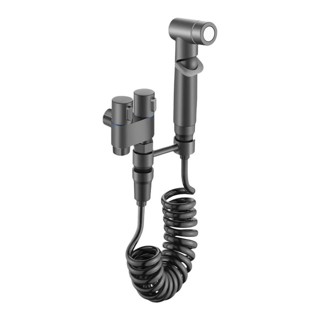 Faucets Hardware Toilet Sprayer Kit 2 Way Splitter For Bidet Hose Washing Machine Connection Flexible Handheld Sprayer