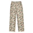 thumbnail image 2 of Wobogo Pink Rose Golden Retriever Long Pajama Pants Bottoms Soft Sleepwear with Pockets, 2 of 9