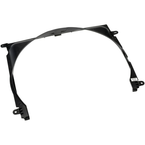 Dorman 620-987 Engine Cooling Fan Shroud for Specific Dodge / Ram Models, Black