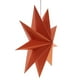 thumbnail image 5 of Estrellas de papel navideñas, estrellas plegables, estrellas decorativas para puertas y ventanas naranja, 5 of 5