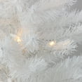 thumbnail image 2 of 1.5' Pre-Lit Frosted Artificial Christmas Tree - Clear LED Lights, 2 of 3