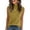 Earthy Yellow, variant on Women Mock Turtle Neck Vest Summer Lightweight Knit Pullover Tank Tops Business Casual Shirts Trendy Breathable Loose Fit Tops
