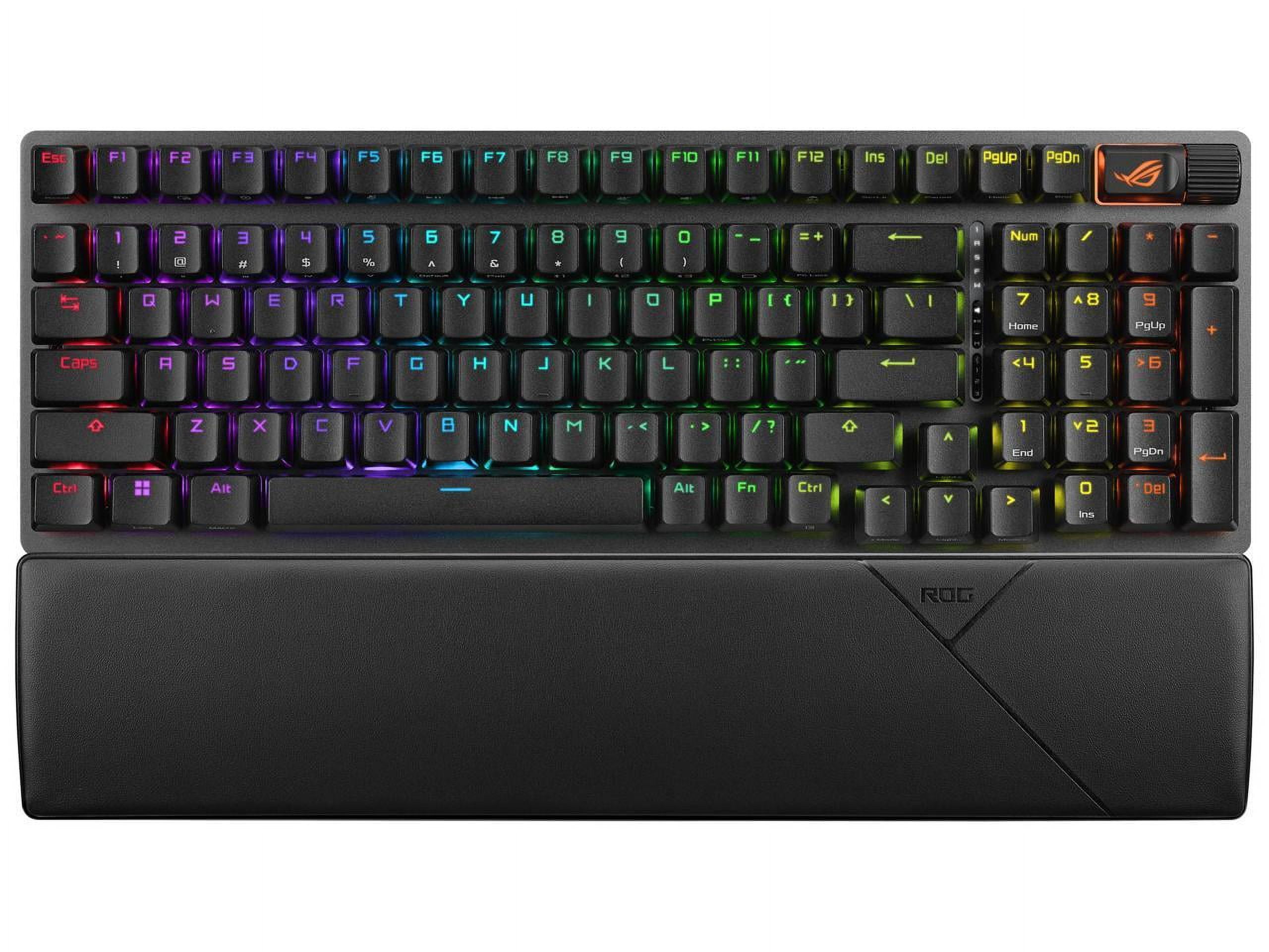 ASUS ROG Strix Flare II - Keyboard - backlit - USB 2.0 - key switch: ROG NX Brown - gunmetal - Walmart.com ASUS ROG Strix Flare II - Keyboard - backlit - USB 2.0 - key switch: ROG NX Brown - gunmetal - Walmart.com