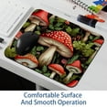 thumbnail image 6 of Mushroom Printed Desk Mat Mousepad, Non-Slip Rubber Bottom, 8.3x9.8 Inch, Suitable for Office and Gaming, 6 of 6